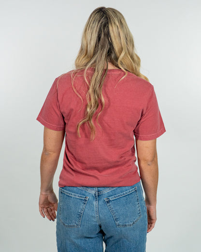 Clowns Comfort Colors Alternate Logo Tee - Red