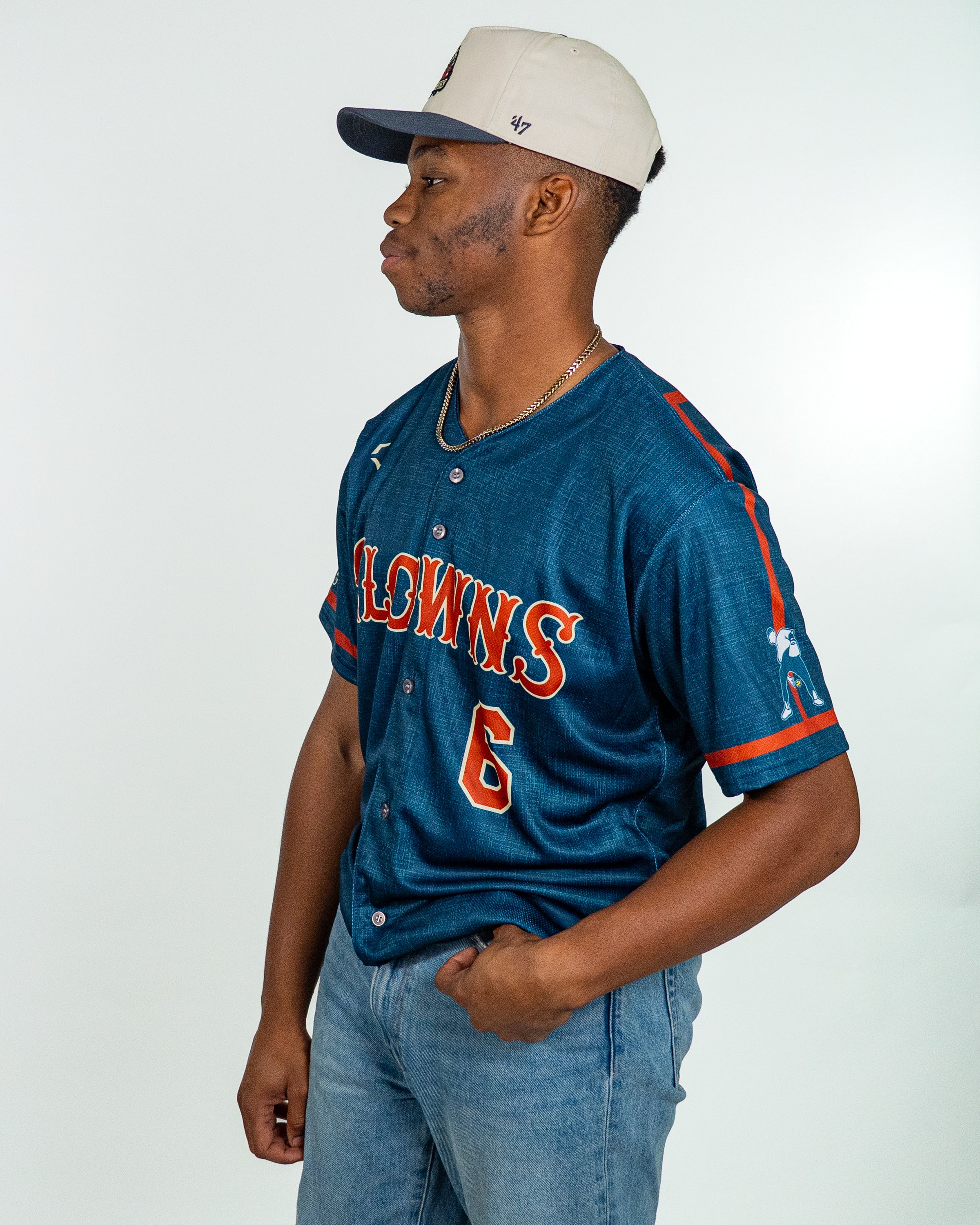 Clowns EvoShield BBCL Jersey - Navy – Banana Ball