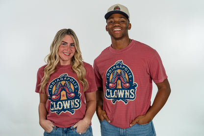 Clowns Comfort Colors Alternate Logo Tee - Red