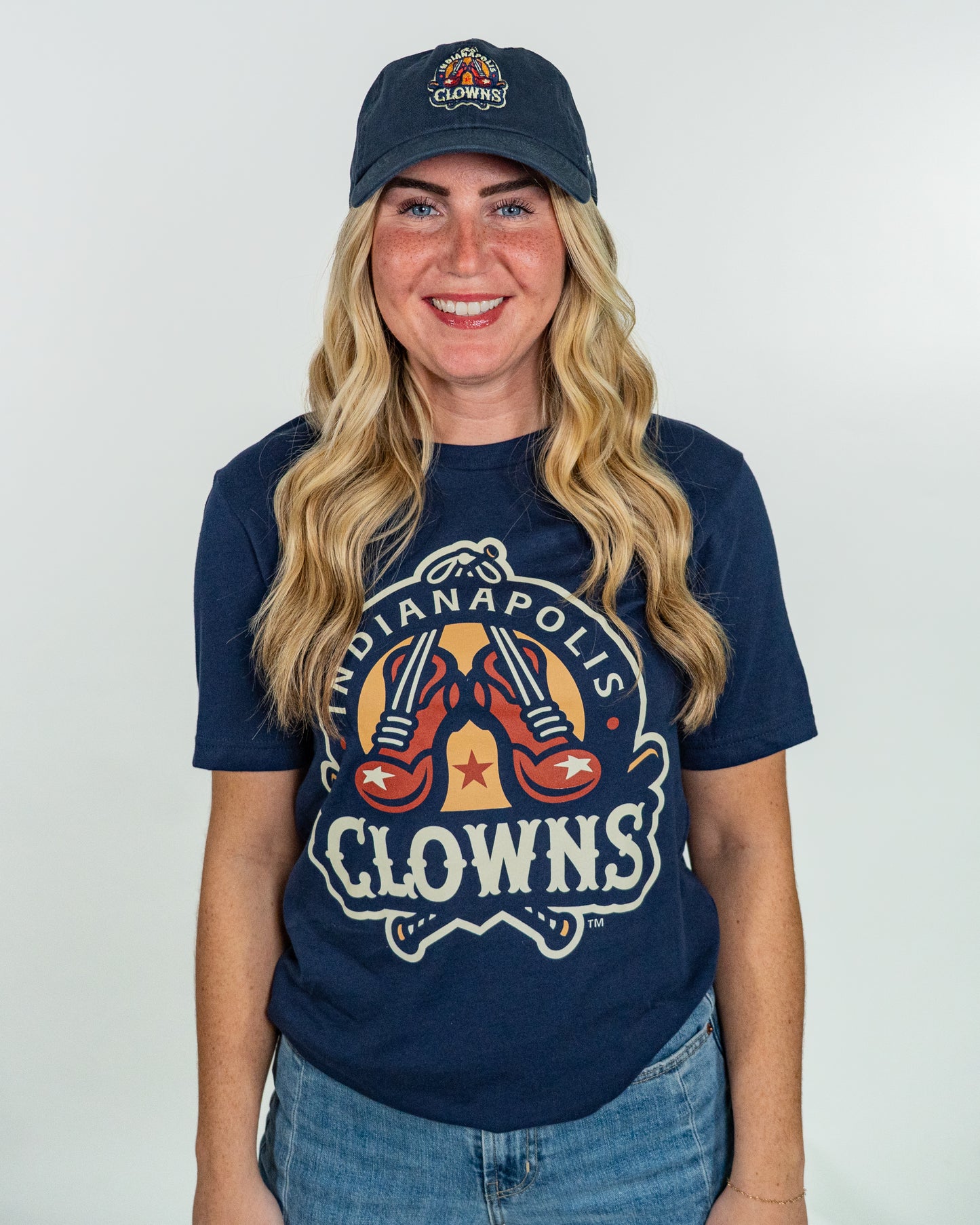 Clowns '47 Brand Primary Logo Clean Up ADJ- Navy