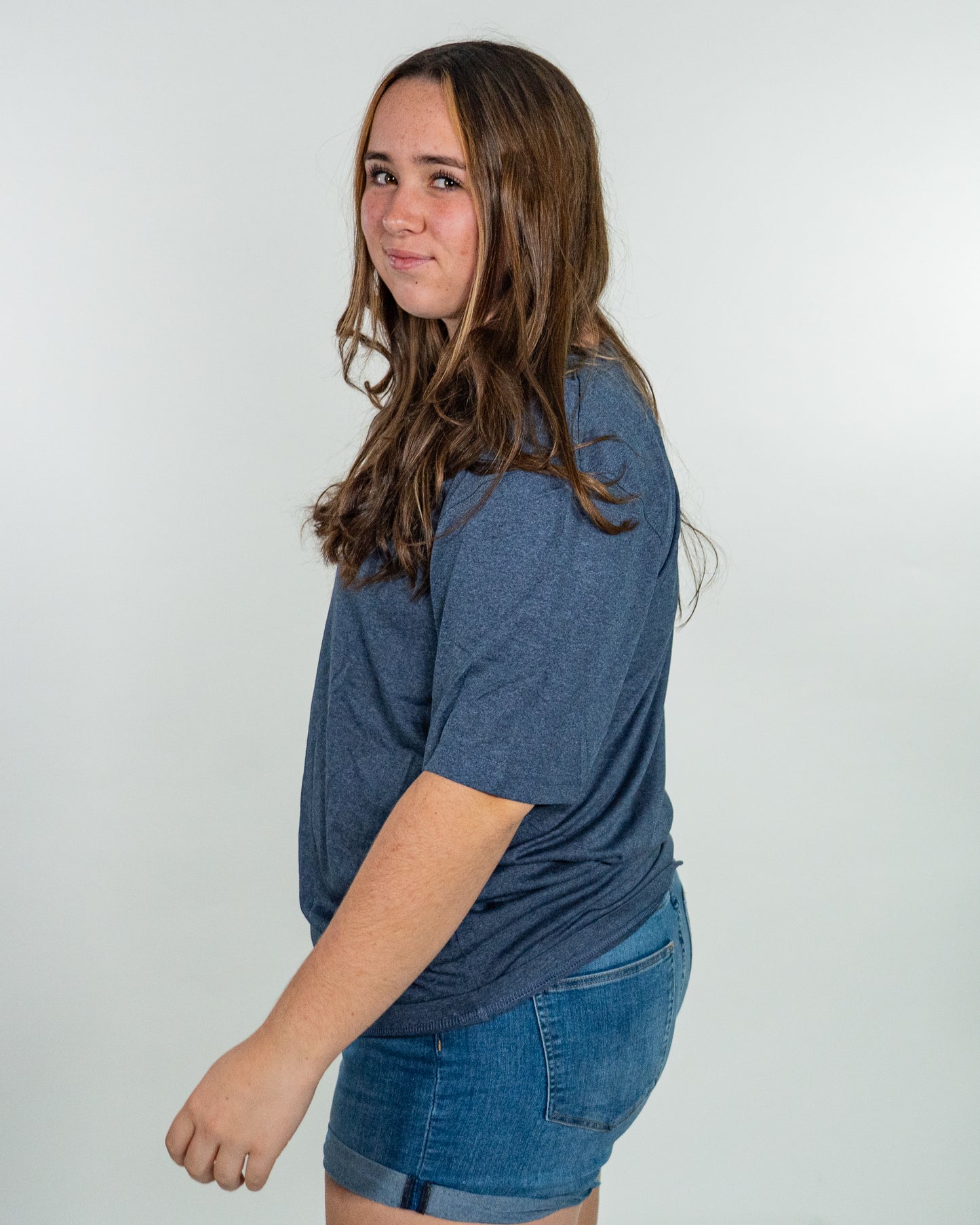 Clowns EvoShield Primary Logo Tech Tee - Navy Heather