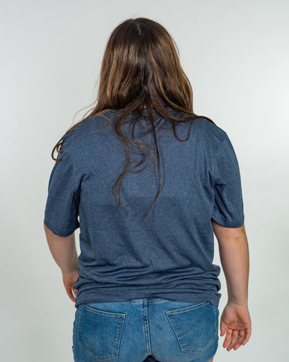 Clowns EvoShield Primary Logo Tech Tee - Navy Heather