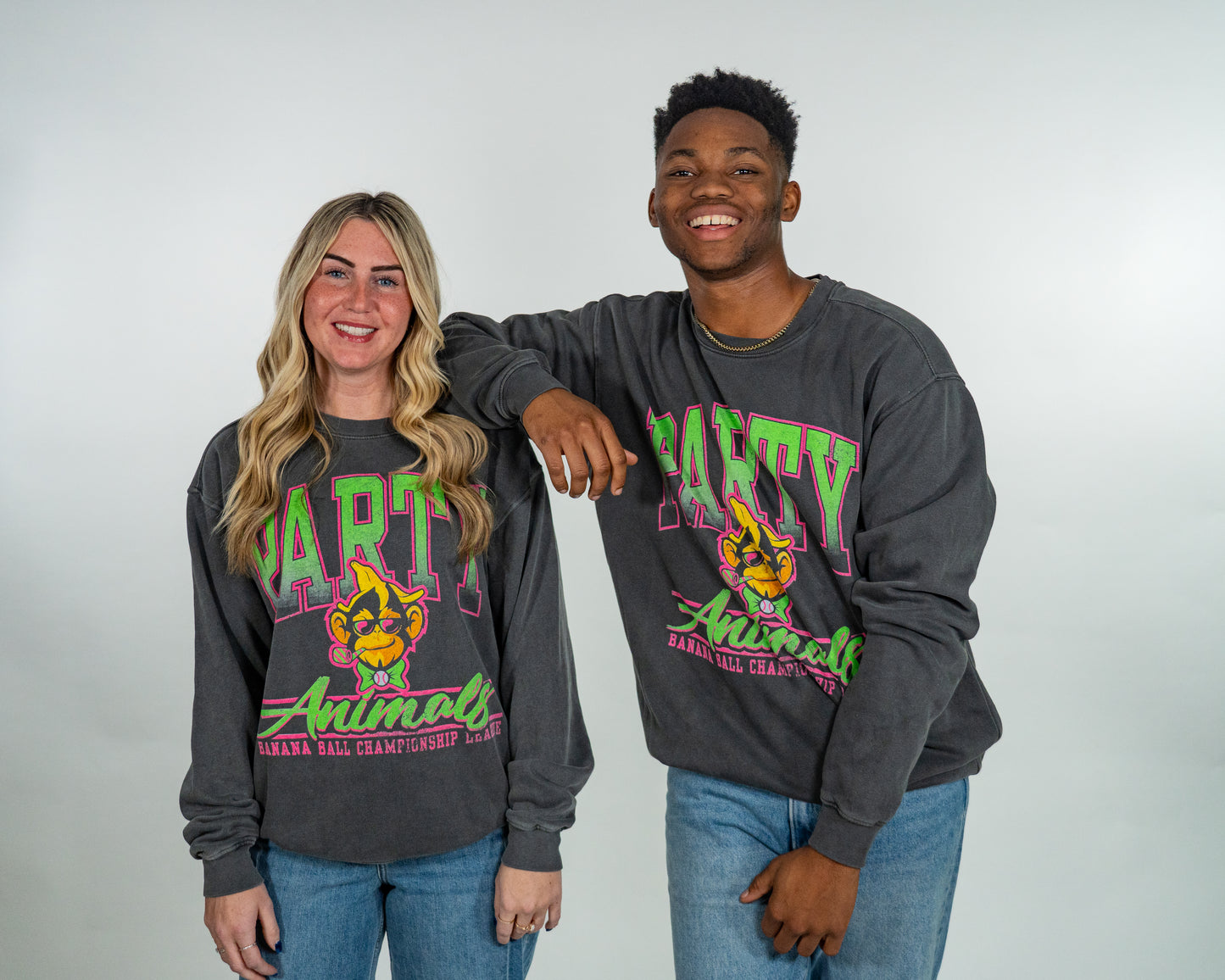 Party Animals Blue 84 Kicking it Crew