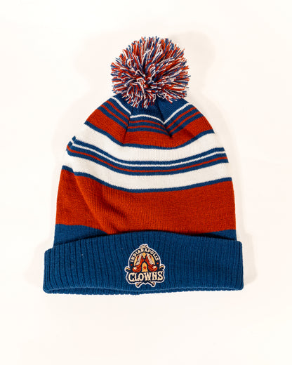 Clowns Classic Striped Beanie
