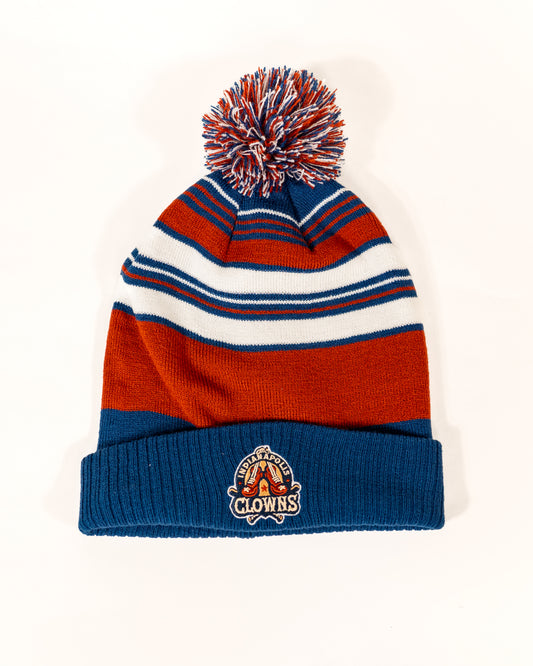 Clowns Classic Striped Beanie