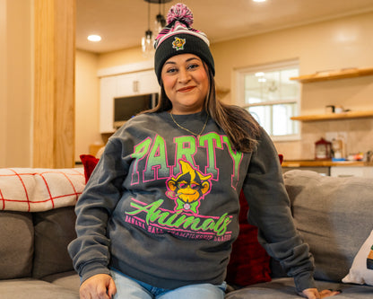 Party Animals Blue 84 Kicking it Crew