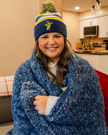 Bananas Classic Striped Beanie