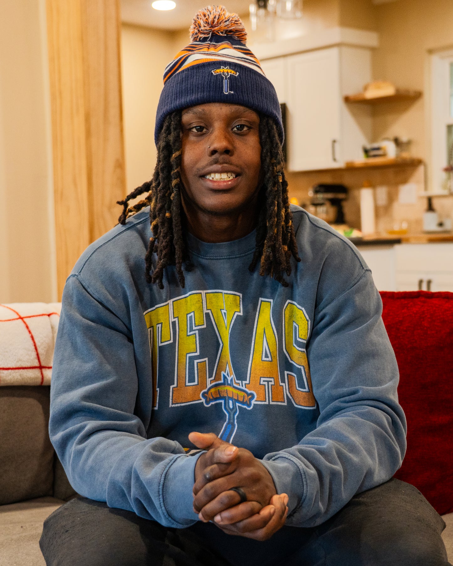 Tailgaters Classic Striped Beanie