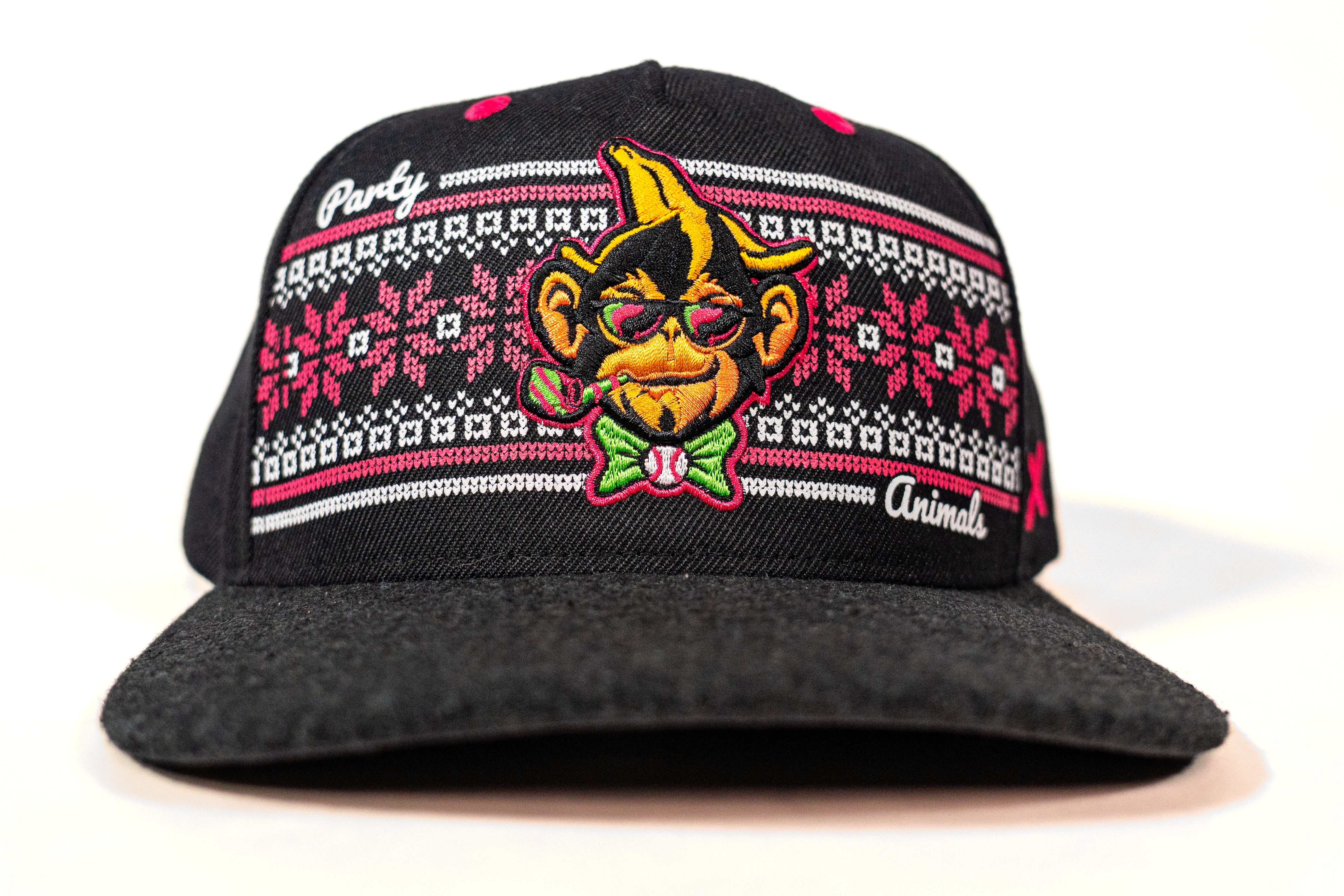 Party Animals CapX Yule Adjustable Hat – Banana Ball