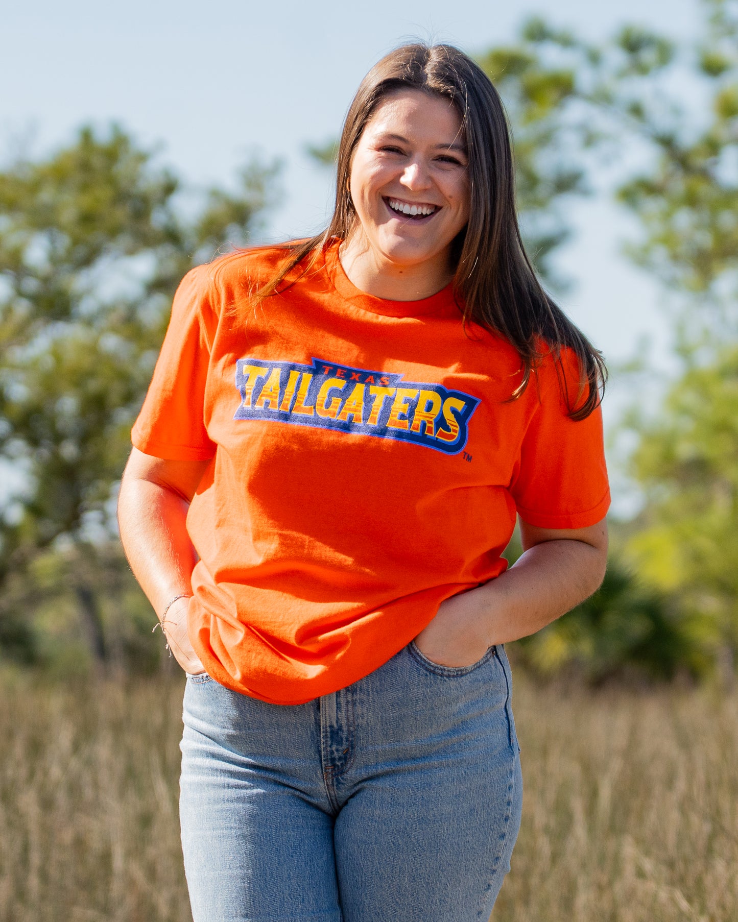 Tailgaters Wordmark T-Shirt - Orange