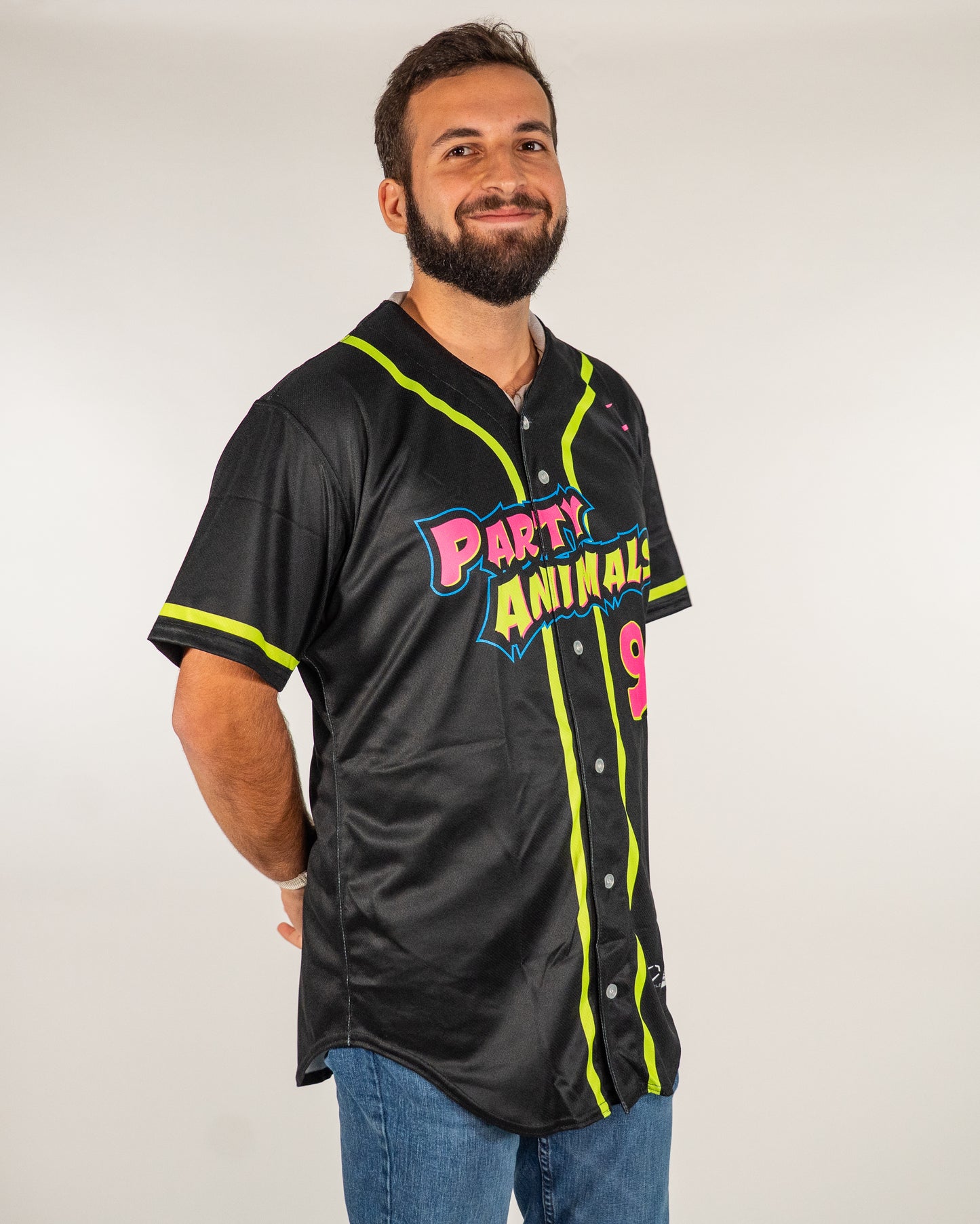 Party Animals EvoShield Short Sleeve Jersey - Black