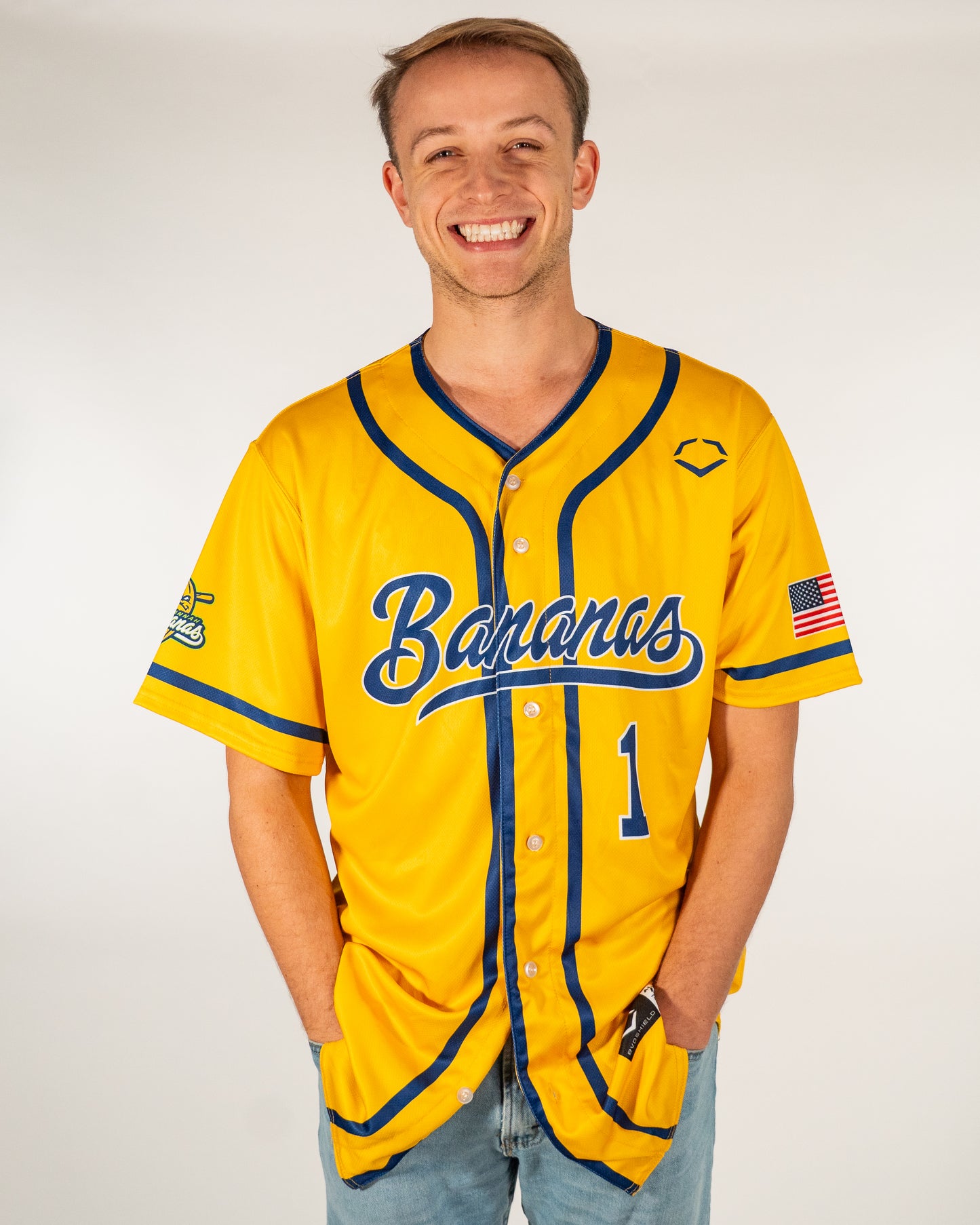 Bananas EvoShield Jersey - Yellow