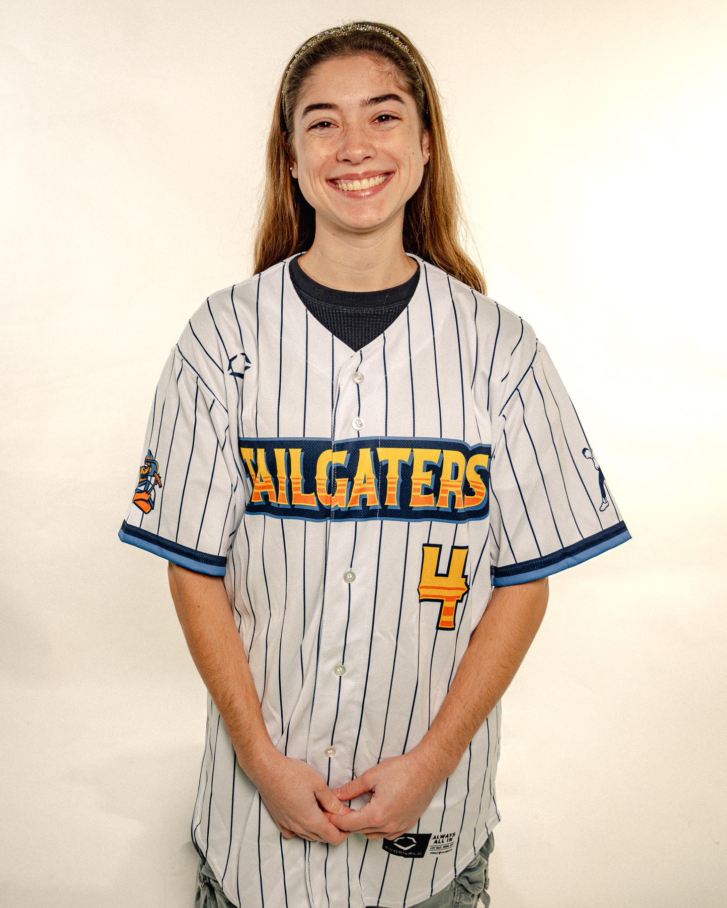 Tailgaters EvoShield BBCL Jersey - Pin Stripe