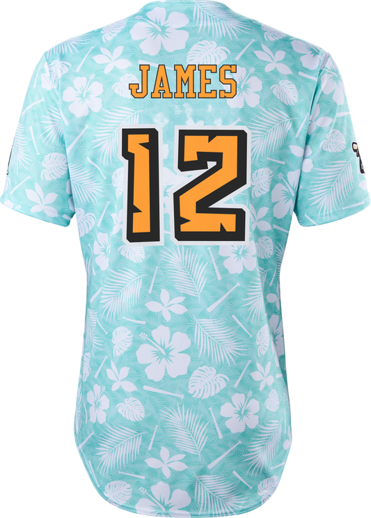 Coconuts Keegan James #12 Evoshield Jersey - Floral