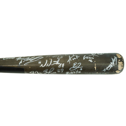 Savannah Bananas 2026 Team Signed Used LS Maple C271 Bat
