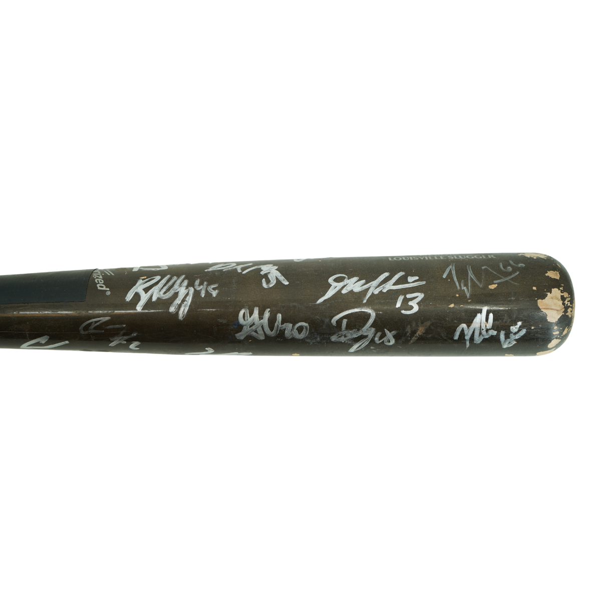 Savannah Bananas 2026 Team Signed Used LS Maple C271 Bat