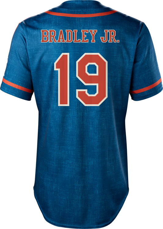 Clowns Jackie Bradley Jr. #19 Evoshield Jersey - Navy