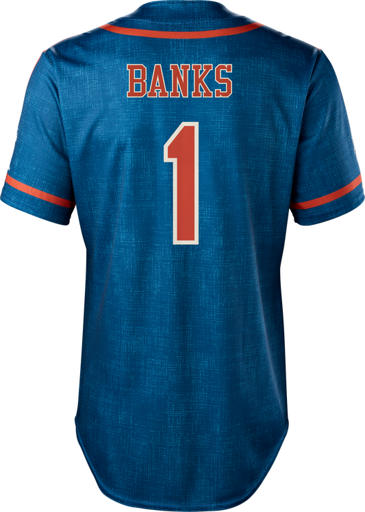 Clowns Kirkland Banks #1 Evoshield Jersey - Navy