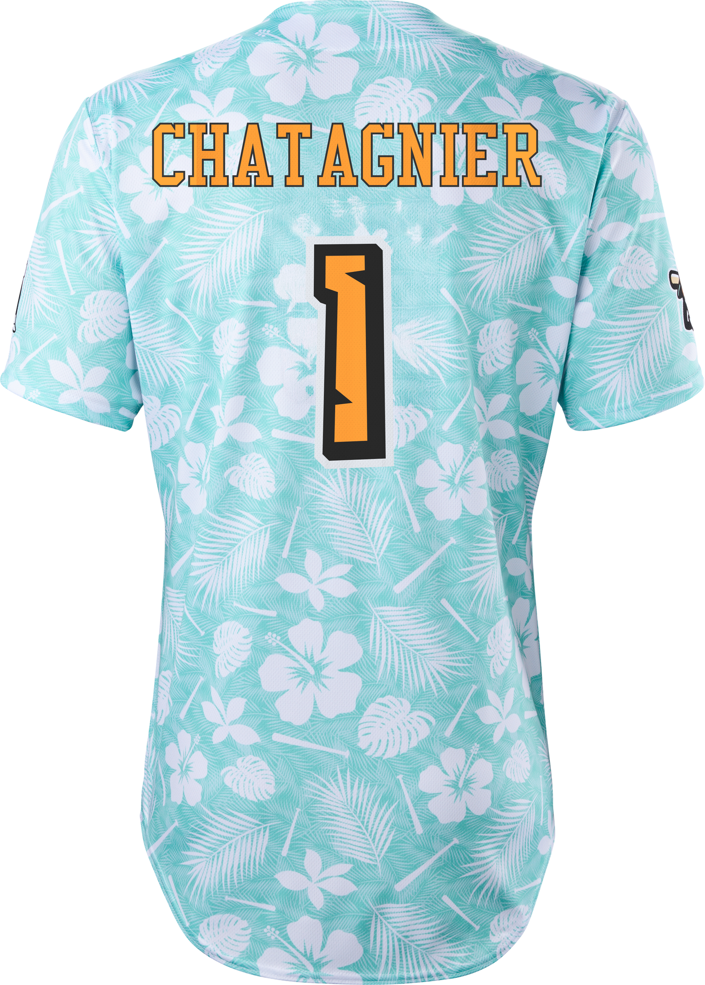 Coconuts Peyton Chatagnier #1 Evoshield Jersey - Floral