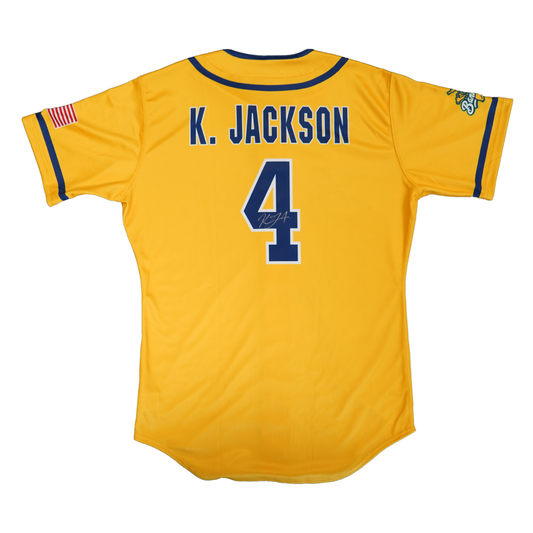 Kyle KJ Jackson Savannah Bananas Autographed Official EvoShield Jersey