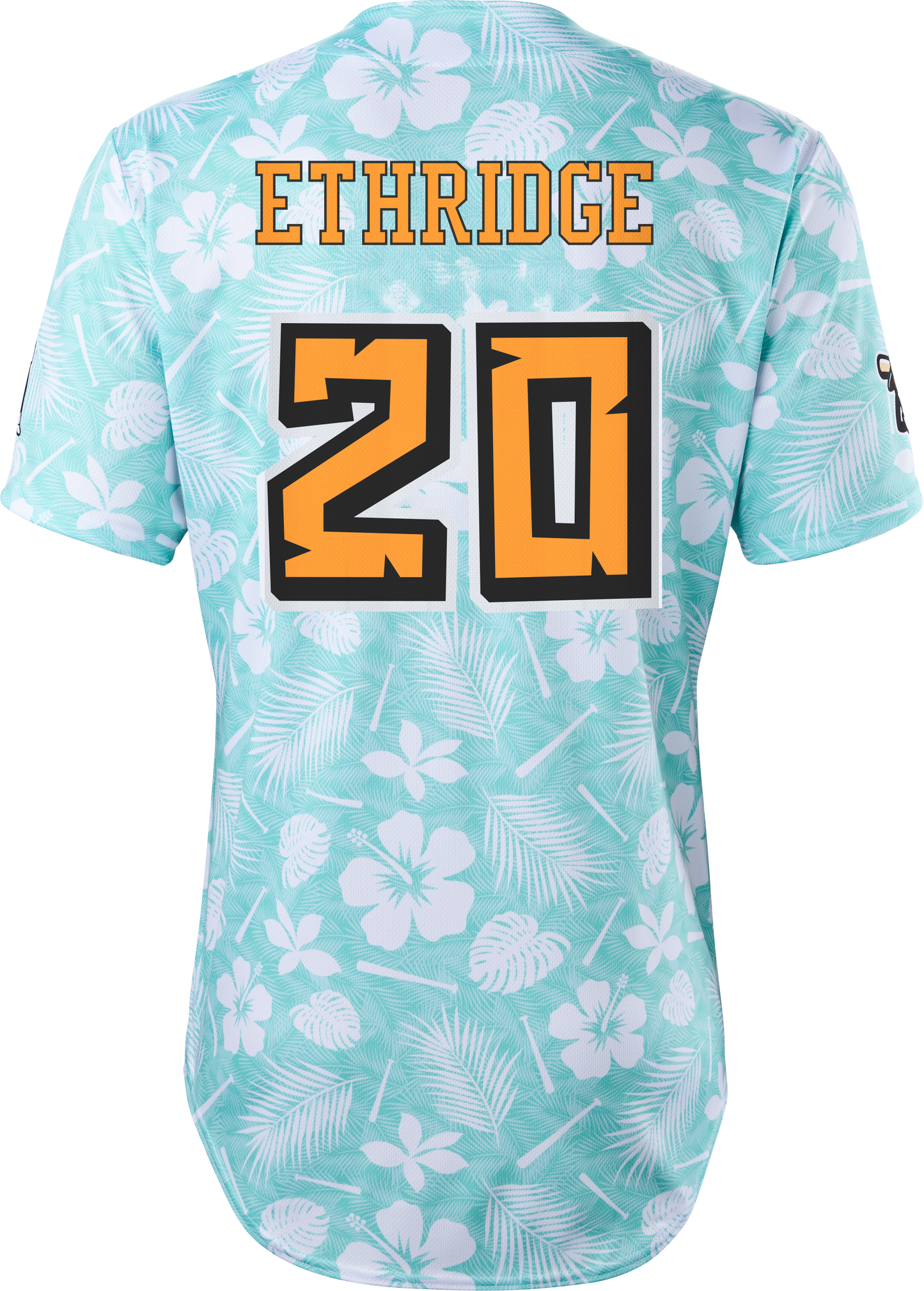 Coconuts Will Ethridge #20 Evoshield Jersey - Floral