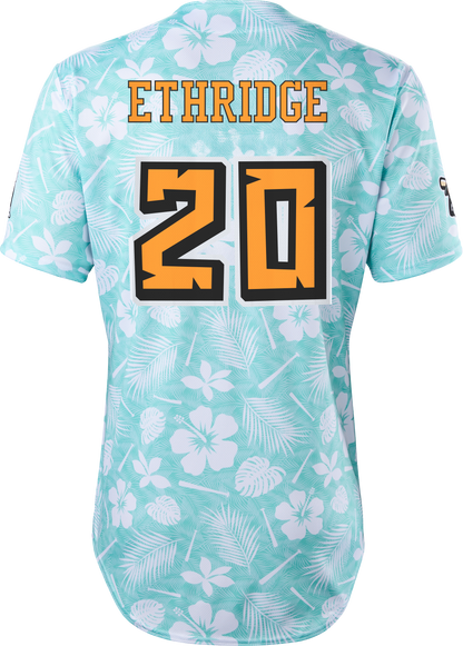 Coconuts Will Ethridge #20 Evoshield Jersey - Floral