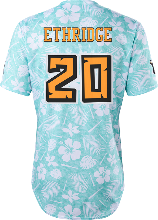 Coconuts Will Ethridge #20 Evoshield Jersey - Floral