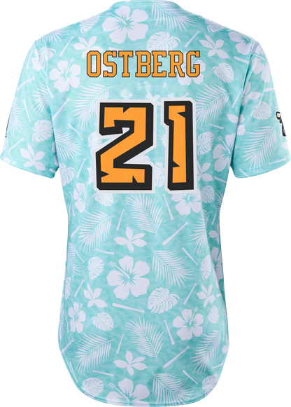 Coconuts Erik Ostberg #21 Evoshield Jersey - Floral