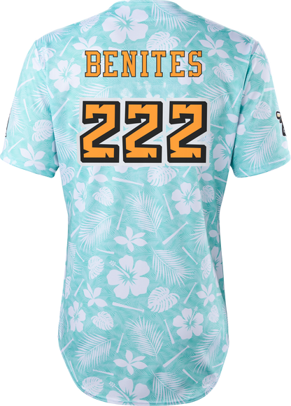 Coconuts Denae Benites #222 Evoshield Jersey - Floral