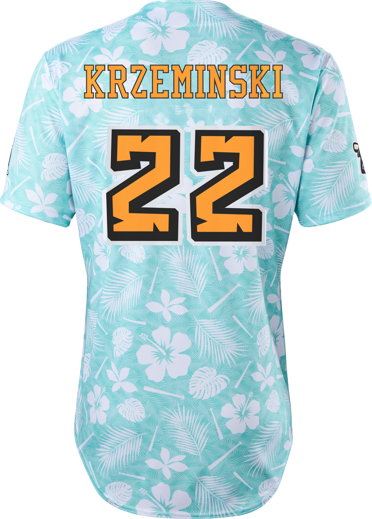 Coconuts Austin Krzeminski #22 Evoshield Jersey - Floral
