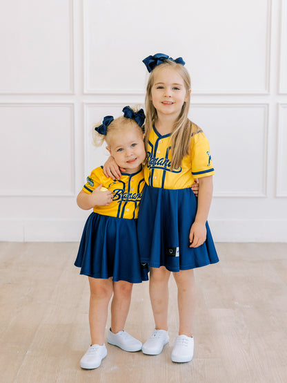 YOUTH Bananas Fan Dress Jersey - Yellow