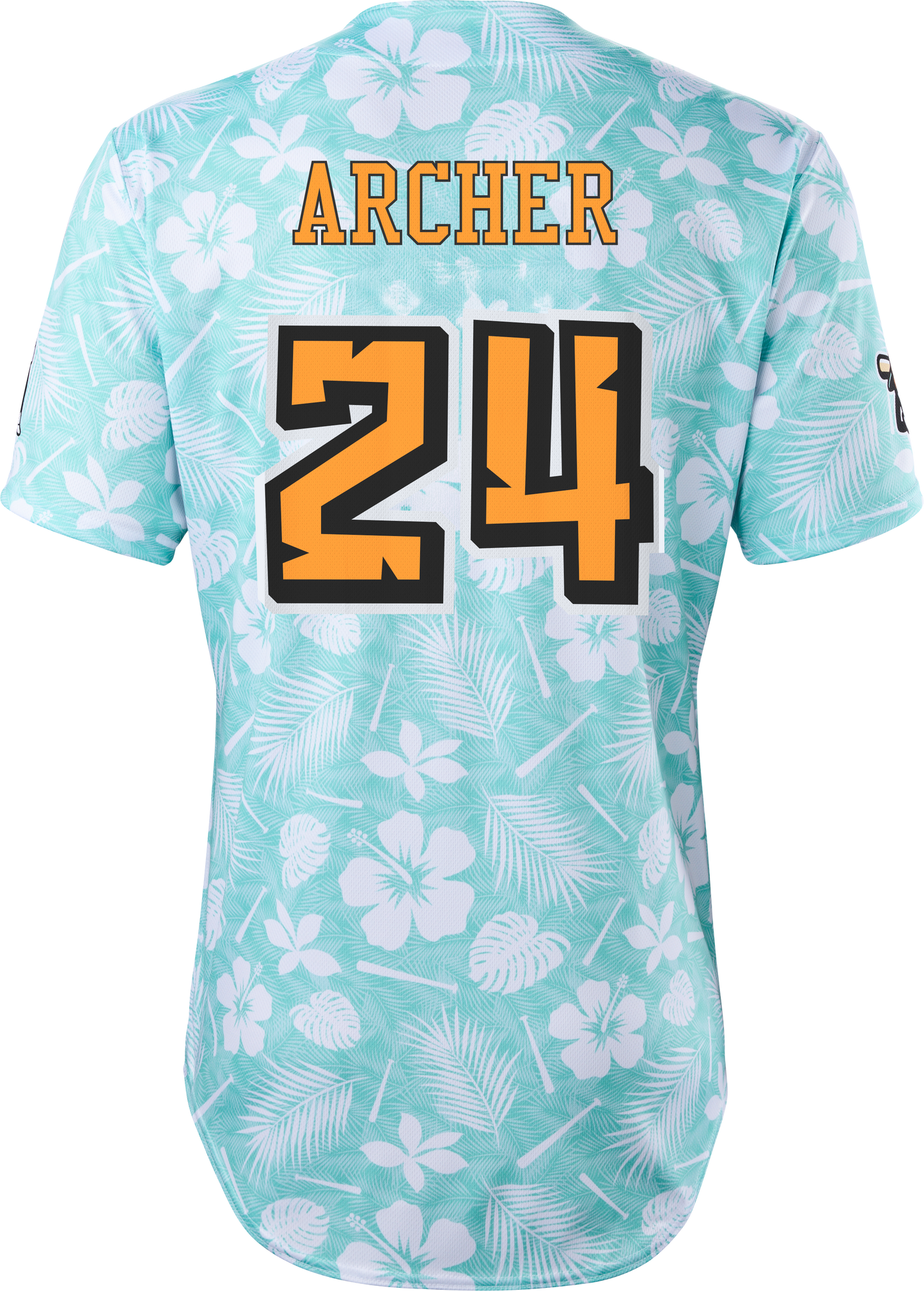 Coconuts Andy Archer #24 Evoshield Jersey - Floral