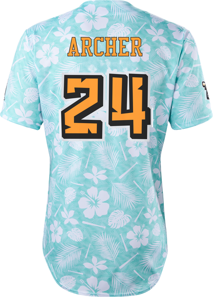 Coconuts Andy Archer #24 Evoshield Jersey - Floral