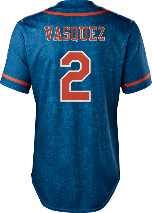 Clowns Jalen Vasquez #2 Evoshield Jersey - Navy