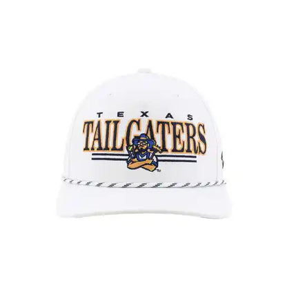 Tailgaters Zephyr Birdie Adjustable Rope Hat - White