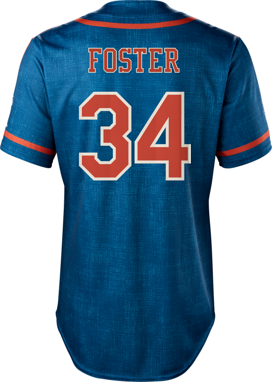 Clowns Daniel Foster #34 Evoshield Jersey - Navy