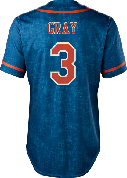 Clowns Joe Gray #3 Evoshield Jersey - Navy