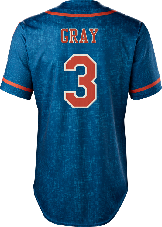 Clowns Joe Gray #3 Evoshield Jersey - Navy