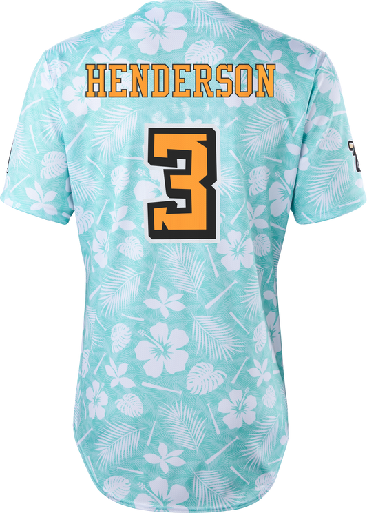 Coconuts Armani Henderson #3 Evoshield Jersey - Floral
