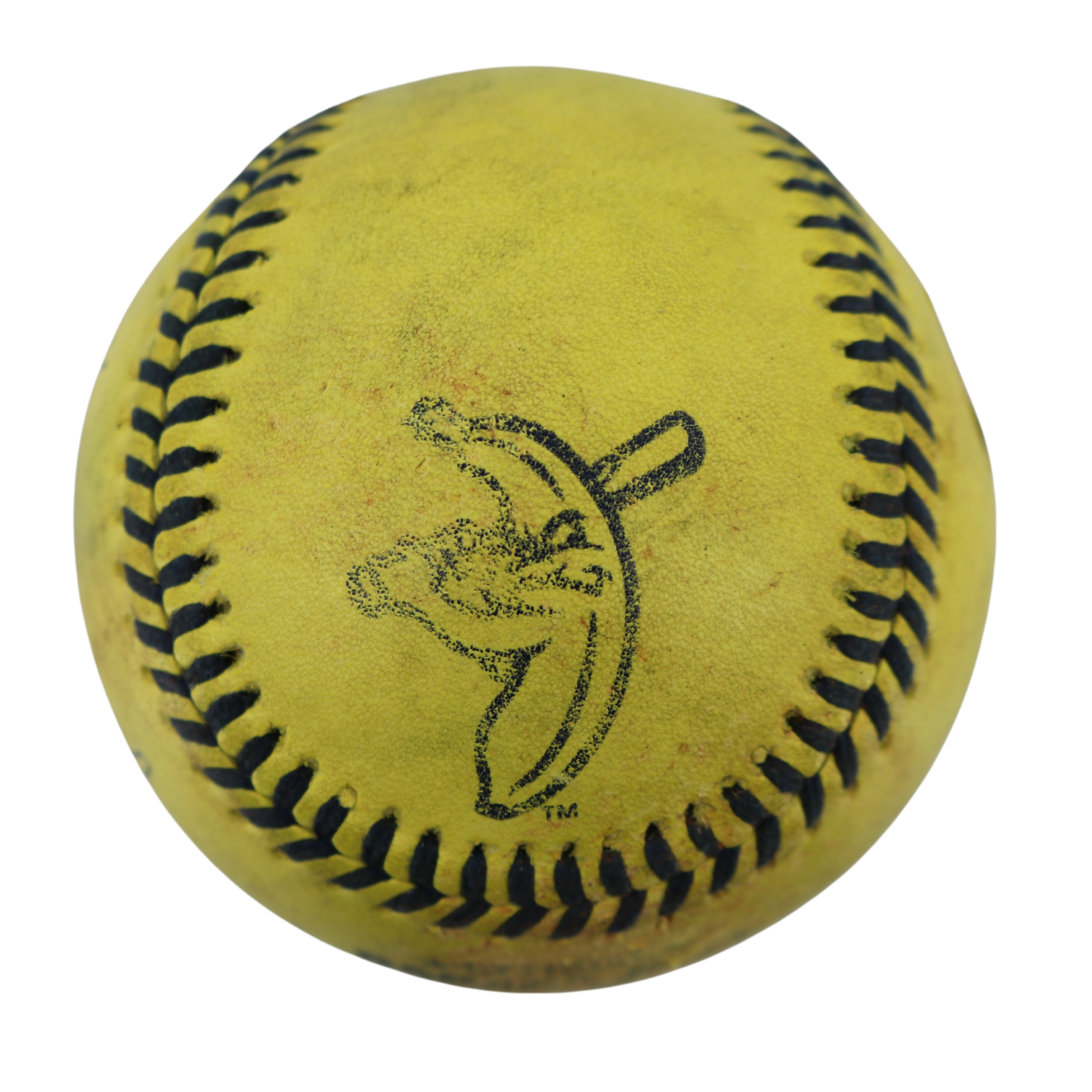 Walter Jones Bananas Autographed Inscribed Game Used Official Banana Ball 9.19.25 T-Mobile Park, Seattle, WA 