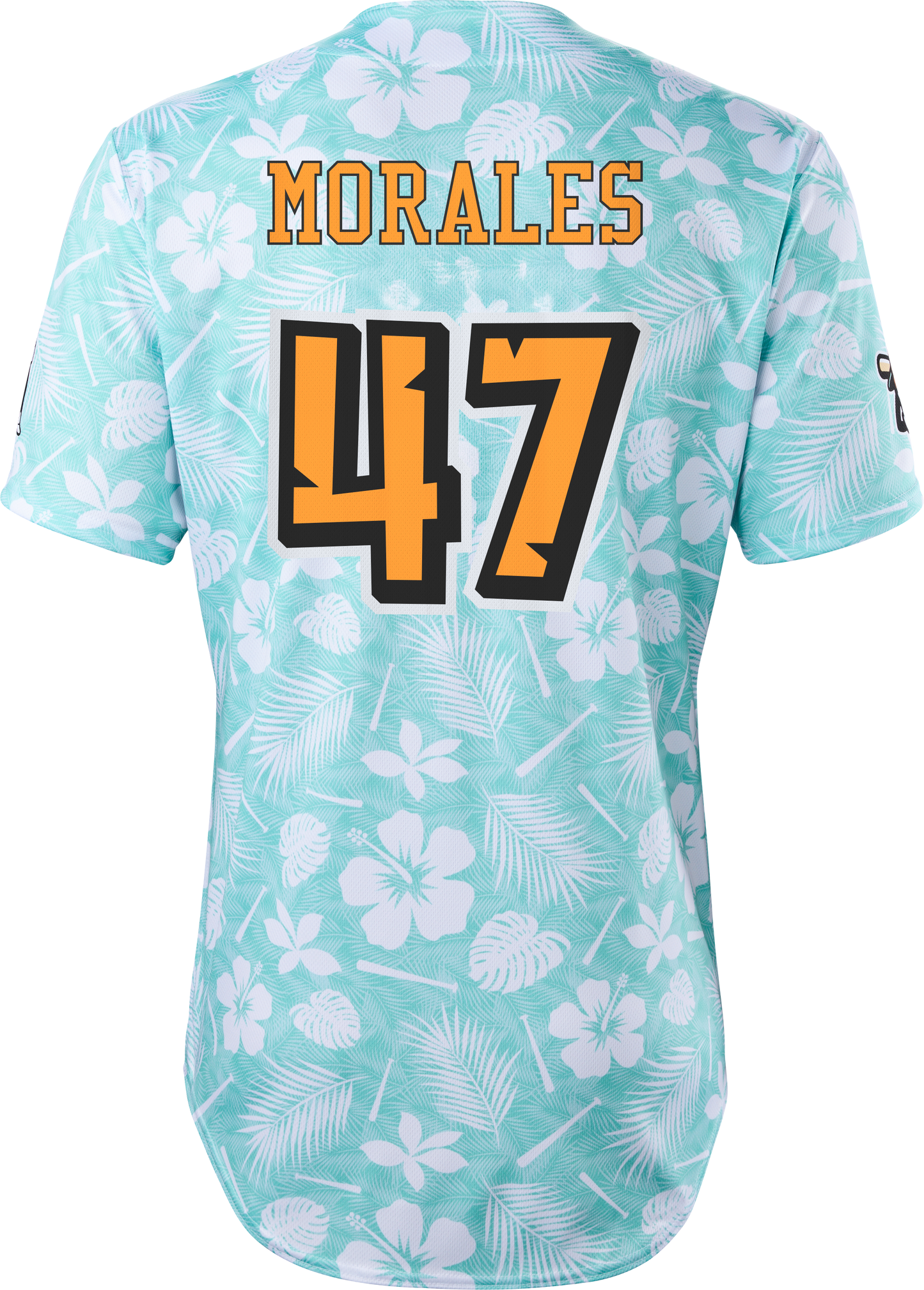 Coconuts Endy Morales #47 Evoshield Jersey - Floral