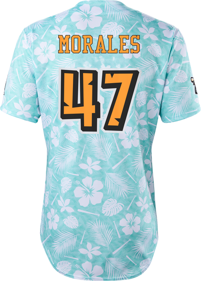 Coconuts Endy Morales #47 Evoshield Jersey - Floral