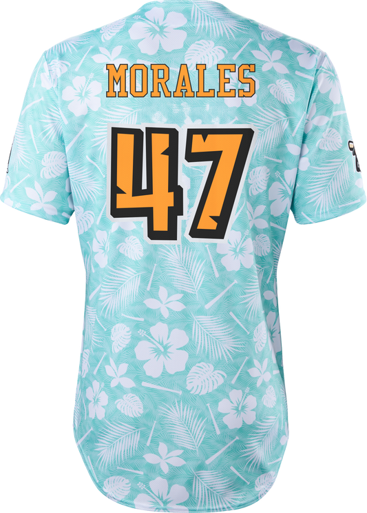 Coconuts Endy Morales #47 Evoshield Jersey - Floral