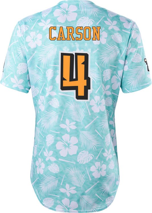Coconuts Brett Carson #4 Evoshield Jersey - Floral