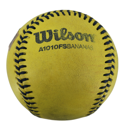 Peter Holden Autographed Game Used Banana Ball w/Case 5.10.25 Nissan Stadium 