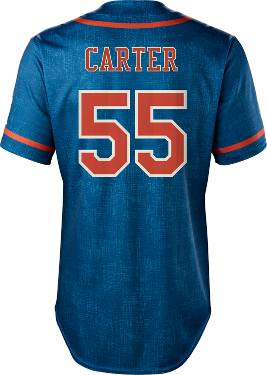 Clowns Willie Carter #55 Evoshield Jersey - Navy
