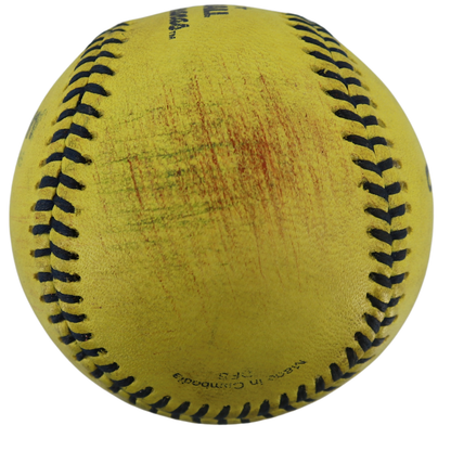 Peter Holden Autographed Game Used Banana Ball w/Case 5.10.25 Nissan Stadium 