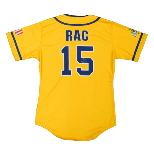 RAC RobertAnthony Cruz Savannah Bananas Autographed Official EvoShield Jersey