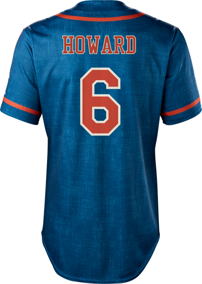 Clowns Ryan Howard #6 Evoshield Jersey - Navy