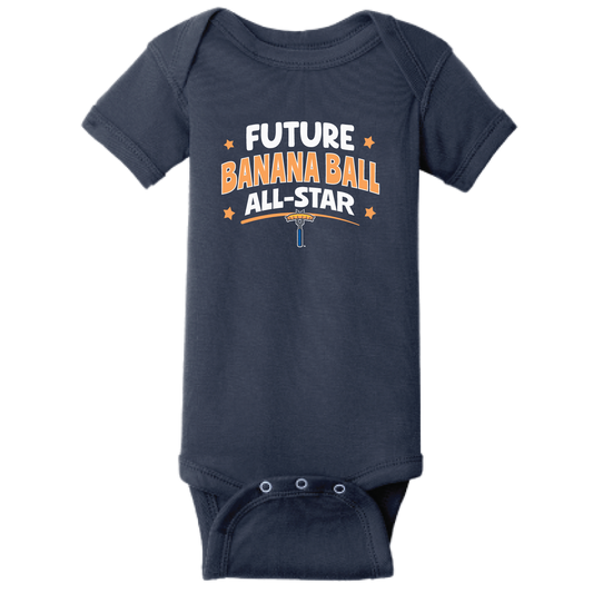 Tailgaters Future Banana Ball Onesie